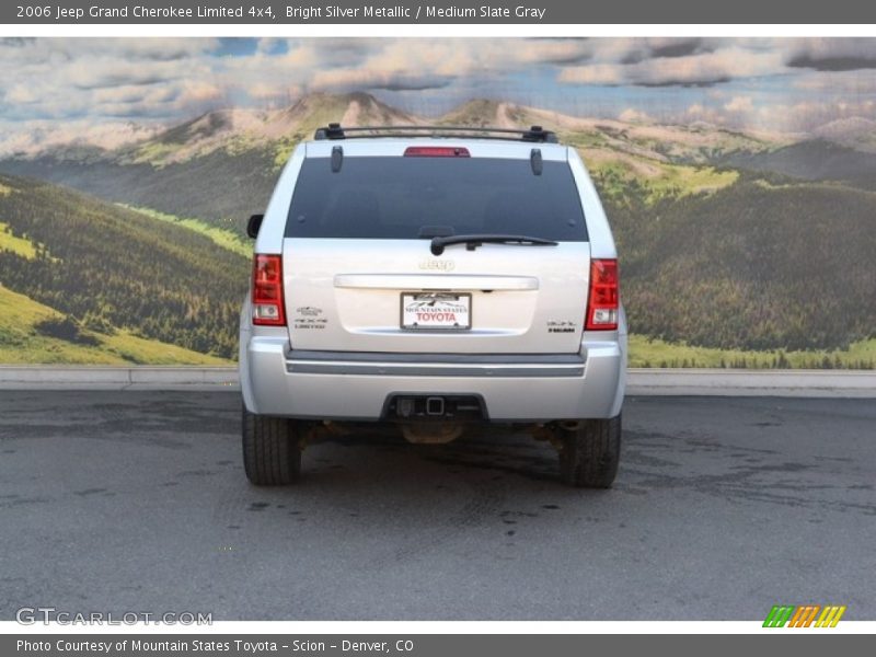 Bright Silver Metallic / Medium Slate Gray 2006 Jeep Grand Cherokee Limited 4x4