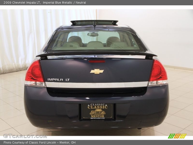 Imperial Blue Metallic / Neutral 2009 Chevrolet Impala LT