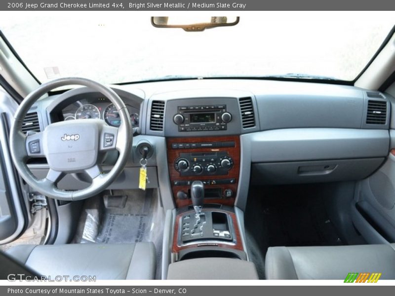 Bright Silver Metallic / Medium Slate Gray 2006 Jeep Grand Cherokee Limited 4x4