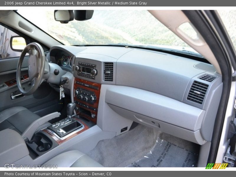 Bright Silver Metallic / Medium Slate Gray 2006 Jeep Grand Cherokee Limited 4x4