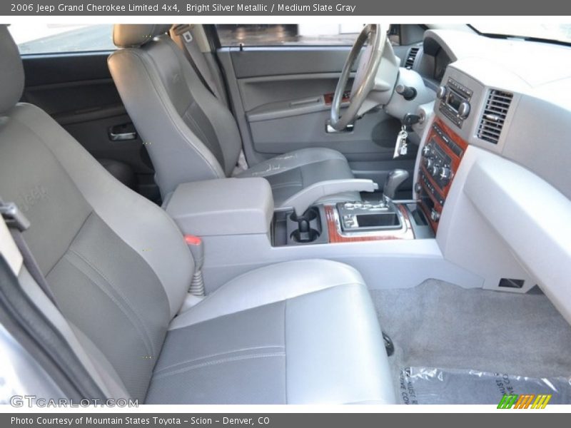 Bright Silver Metallic / Medium Slate Gray 2006 Jeep Grand Cherokee Limited 4x4