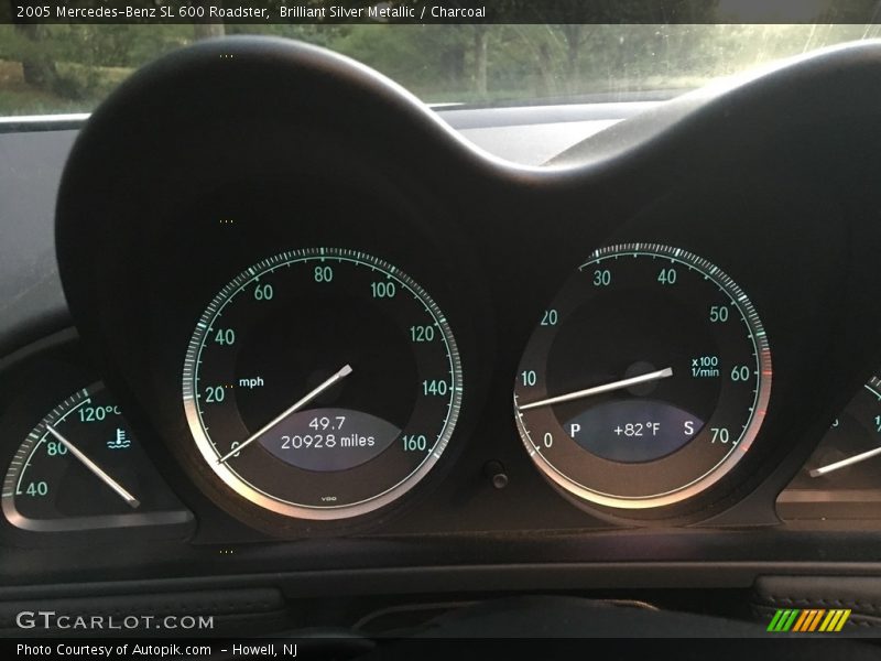  2005 SL 600 Roadster 600 Roadster Gauges