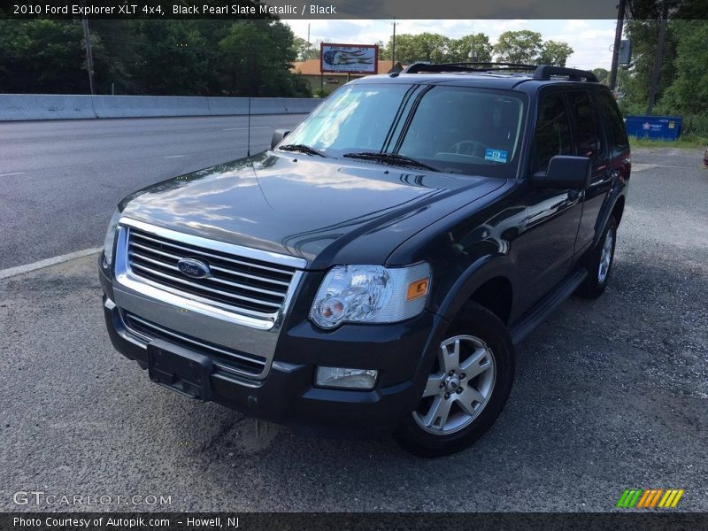 Black Pearl Slate Metallic / Black 2010 Ford Explorer XLT 4x4
