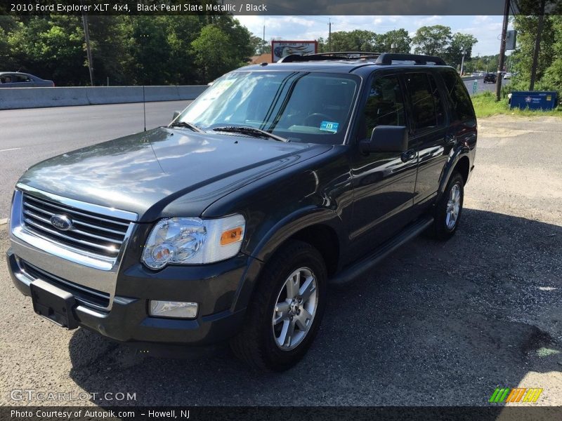 Black Pearl Slate Metallic / Black 2010 Ford Explorer XLT 4x4