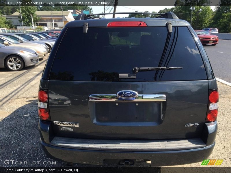 Black Pearl Slate Metallic / Black 2010 Ford Explorer XLT 4x4