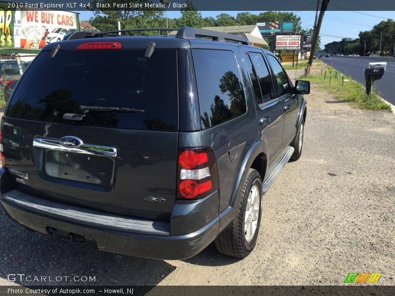 Black Pearl Slate Metallic / Black 2010 Ford Explorer XLT 4x4