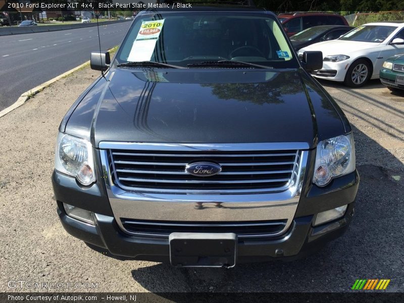 Black Pearl Slate Metallic / Black 2010 Ford Explorer XLT 4x4