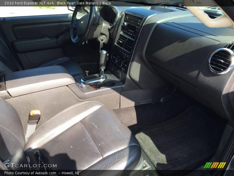 Black Pearl Slate Metallic / Black 2010 Ford Explorer XLT 4x4