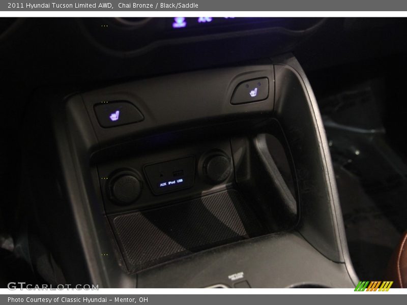 Chai Bronze / Black/Saddle 2011 Hyundai Tucson Limited AWD