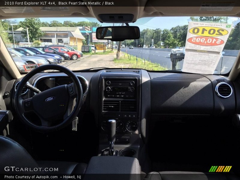 Black Pearl Slate Metallic / Black 2010 Ford Explorer XLT 4x4