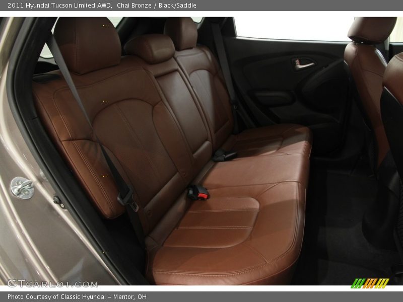 Chai Bronze / Black/Saddle 2011 Hyundai Tucson Limited AWD