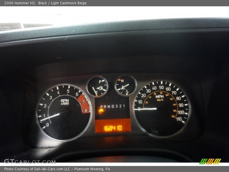 Black / Light Cashmere Beige 2006 Hummer H3