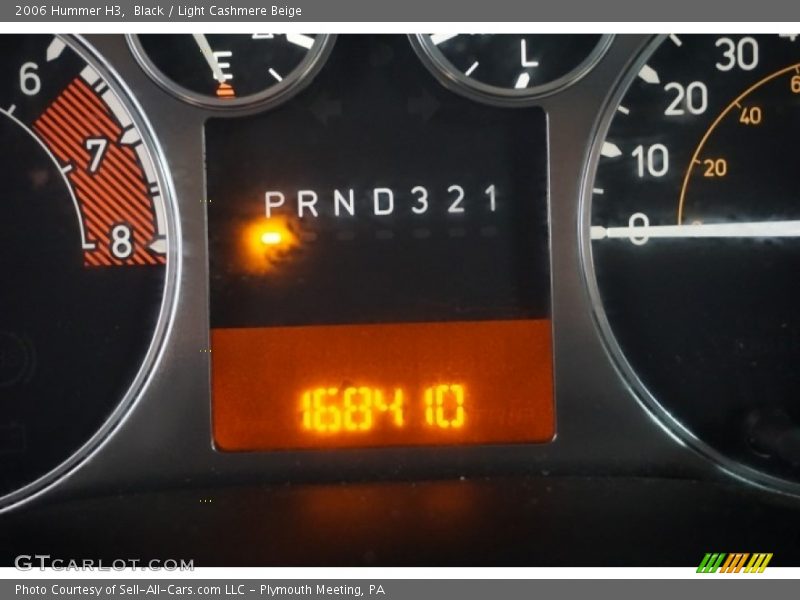 Black / Light Cashmere Beige 2006 Hummer H3