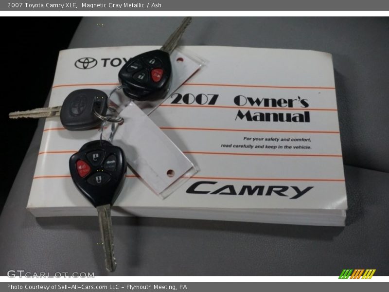 Magnetic Gray Metallic / Ash 2007 Toyota Camry XLE