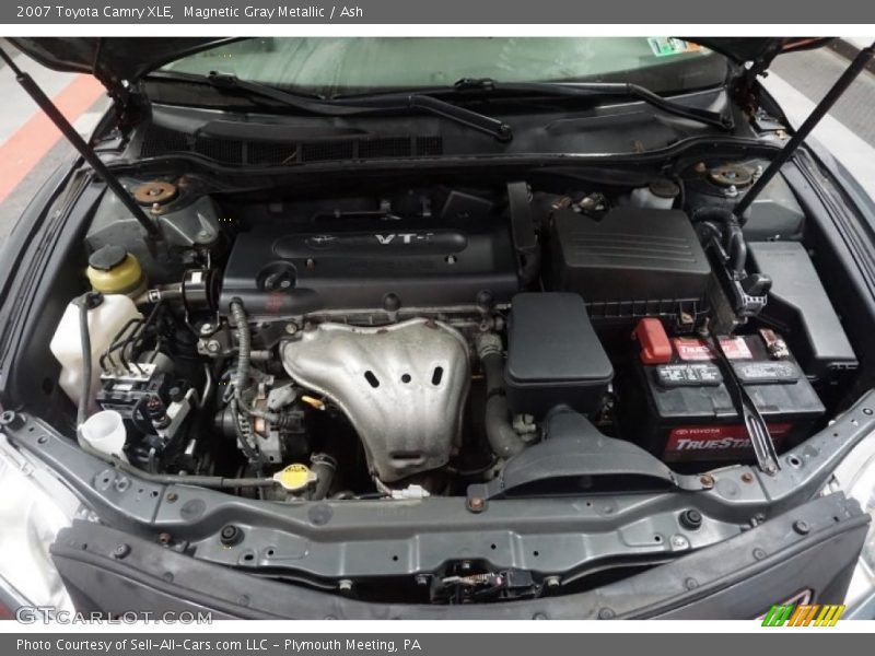 Magnetic Gray Metallic / Ash 2007 Toyota Camry XLE