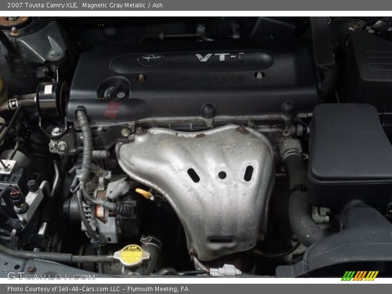 Magnetic Gray Metallic / Ash 2007 Toyota Camry XLE