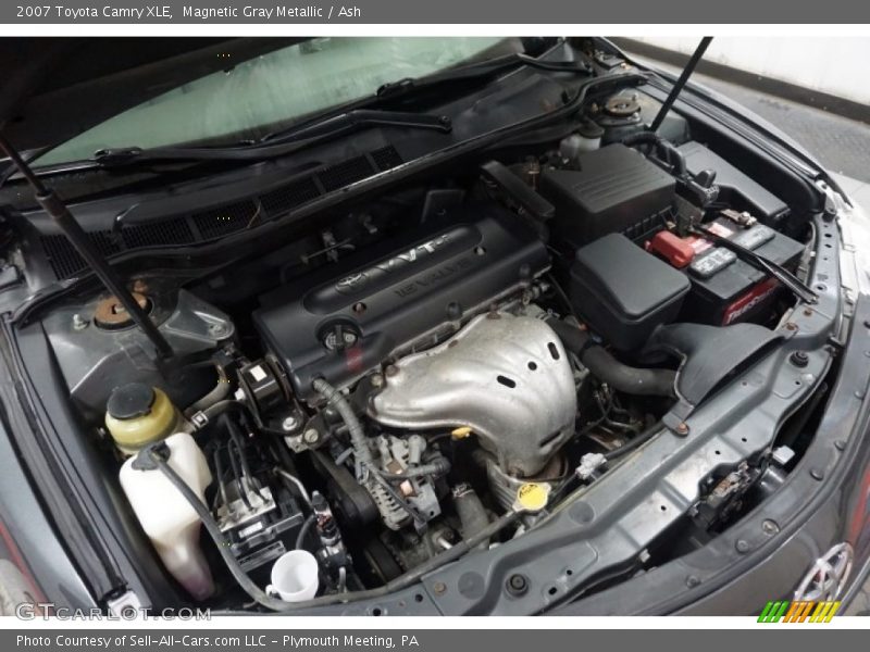 Magnetic Gray Metallic / Ash 2007 Toyota Camry XLE
