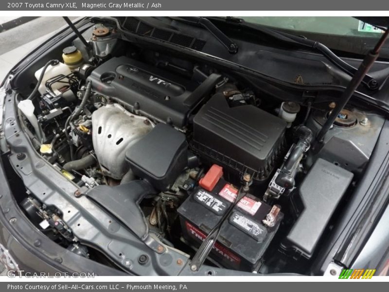 Magnetic Gray Metallic / Ash 2007 Toyota Camry XLE