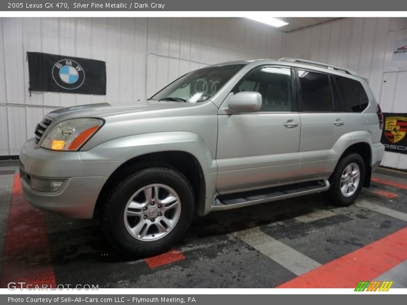 Silver Pine Metallic / Dark Gray 2005 Lexus GX 470