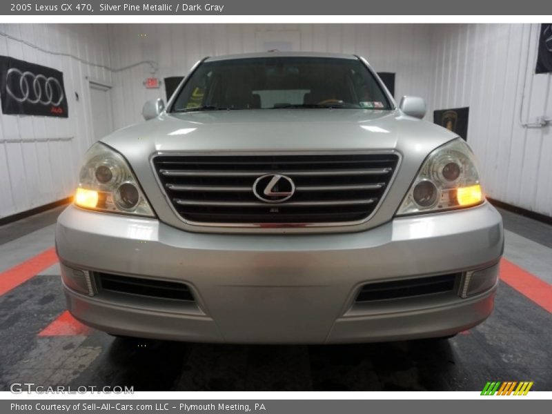 Silver Pine Metallic / Dark Gray 2005 Lexus GX 470