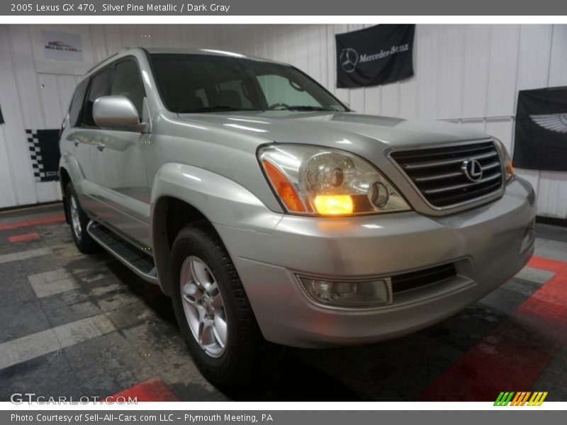 Silver Pine Metallic / Dark Gray 2005 Lexus GX 470
