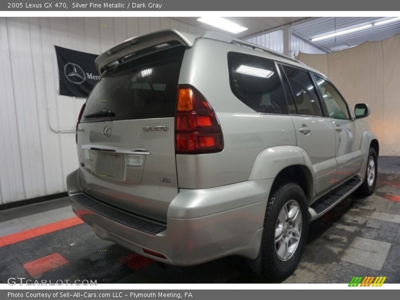 Silver Pine Metallic / Dark Gray 2005 Lexus GX 470