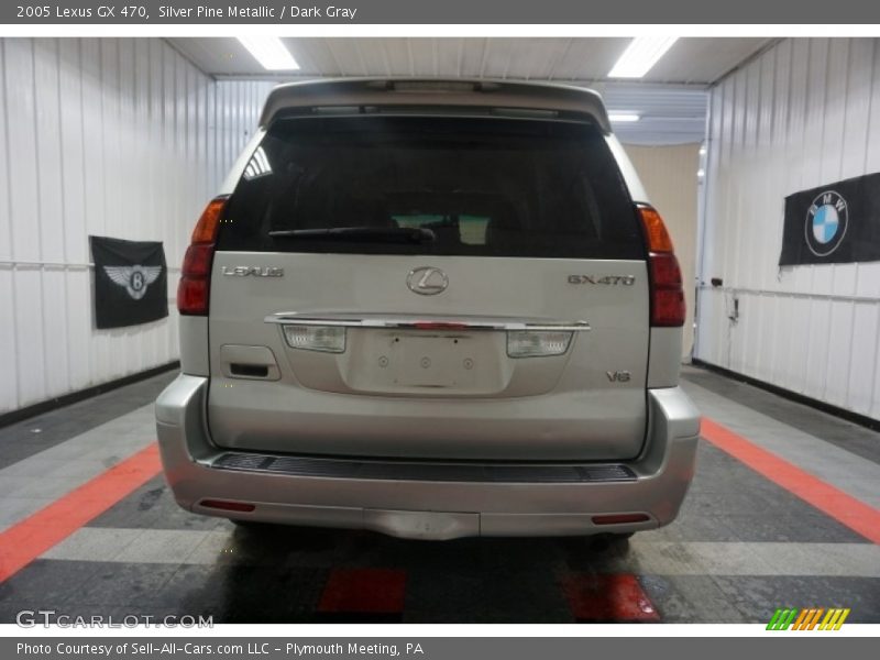 Silver Pine Metallic / Dark Gray 2005 Lexus GX 470