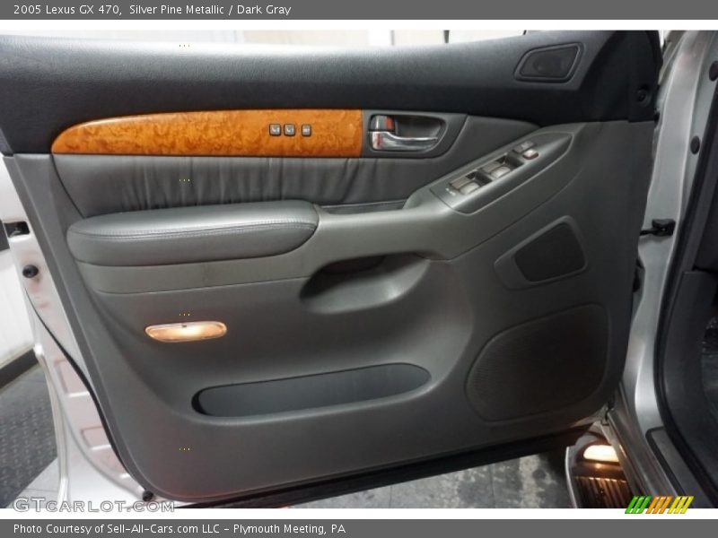 Silver Pine Metallic / Dark Gray 2005 Lexus GX 470