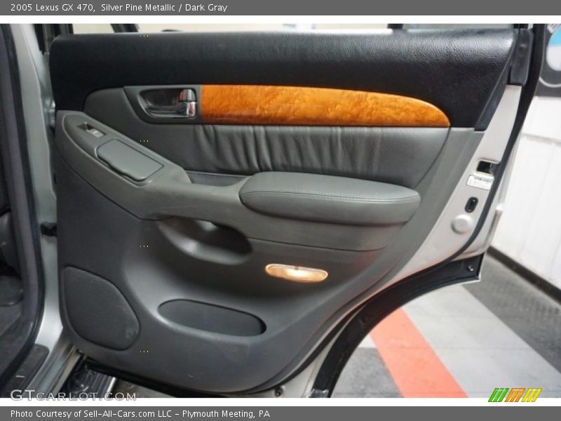 Silver Pine Metallic / Dark Gray 2005 Lexus GX 470