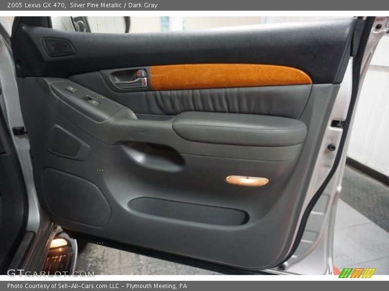Silver Pine Metallic / Dark Gray 2005 Lexus GX 470