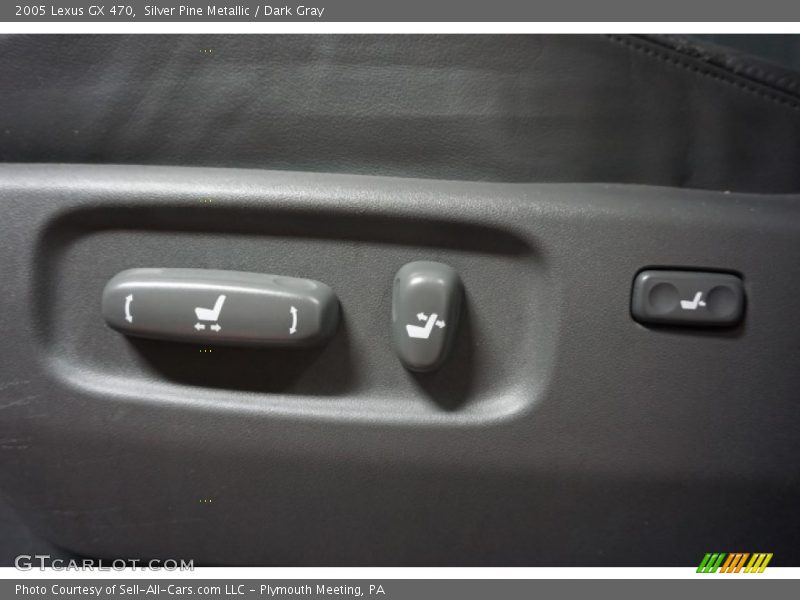 Silver Pine Metallic / Dark Gray 2005 Lexus GX 470
