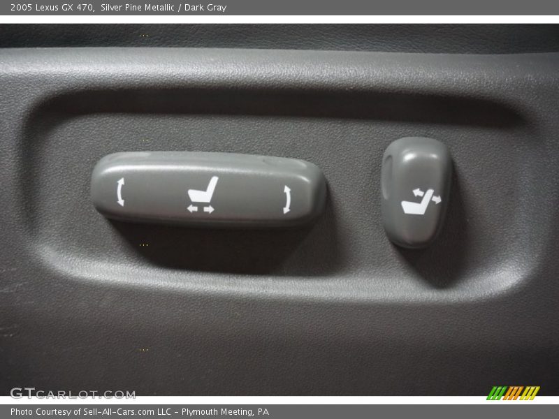 Silver Pine Metallic / Dark Gray 2005 Lexus GX 470