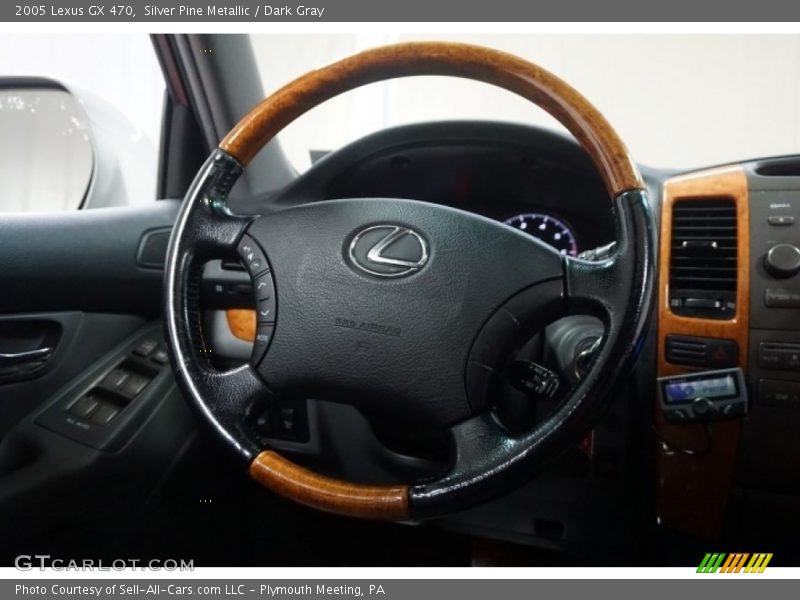 Silver Pine Metallic / Dark Gray 2005 Lexus GX 470