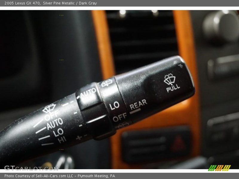 Silver Pine Metallic / Dark Gray 2005 Lexus GX 470