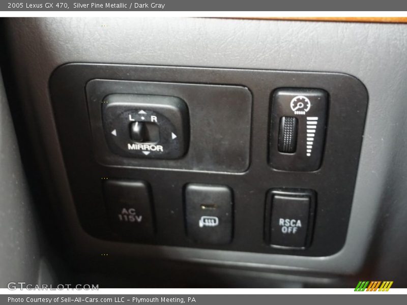 Silver Pine Metallic / Dark Gray 2005 Lexus GX 470