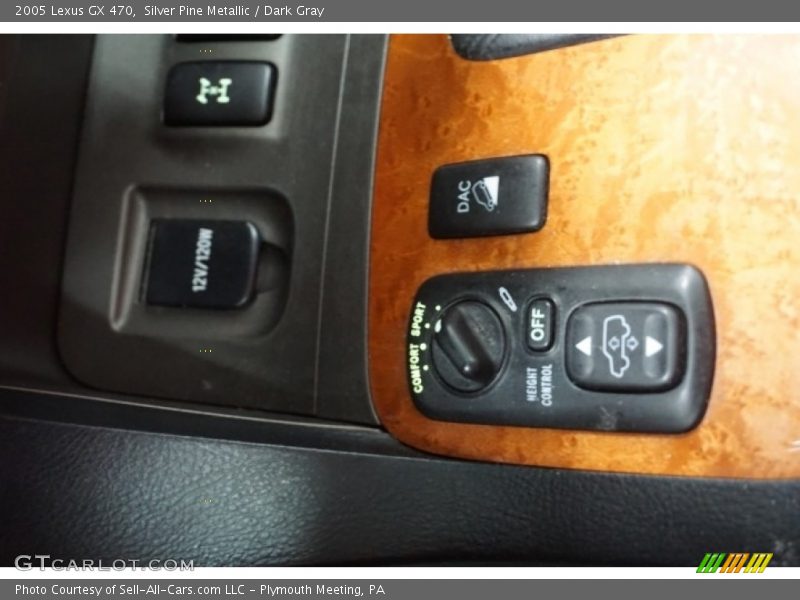 Silver Pine Metallic / Dark Gray 2005 Lexus GX 470
