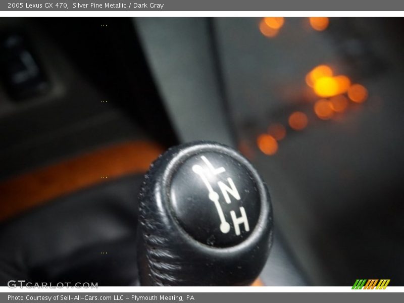 Silver Pine Metallic / Dark Gray 2005 Lexus GX 470