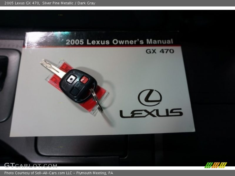 Silver Pine Metallic / Dark Gray 2005 Lexus GX 470