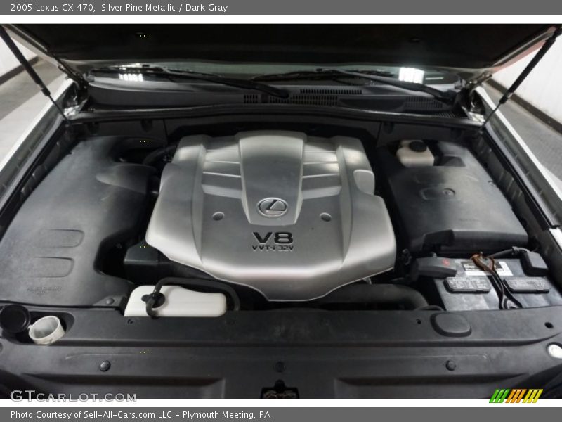 Silver Pine Metallic / Dark Gray 2005 Lexus GX 470