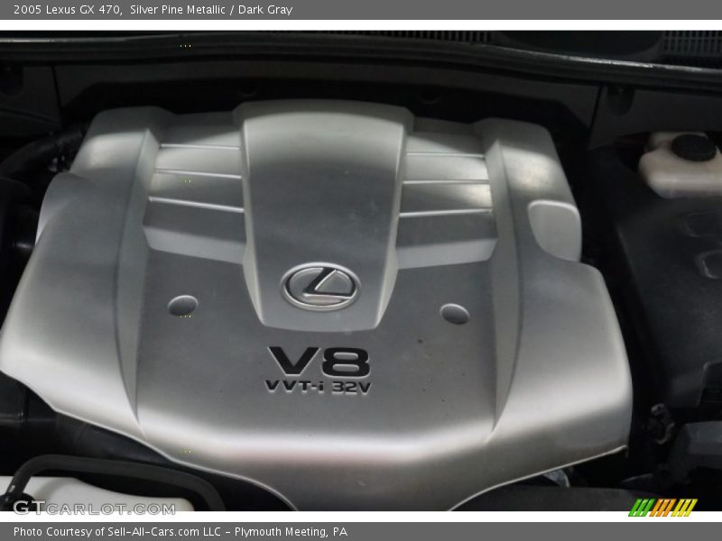 Silver Pine Metallic / Dark Gray 2005 Lexus GX 470
