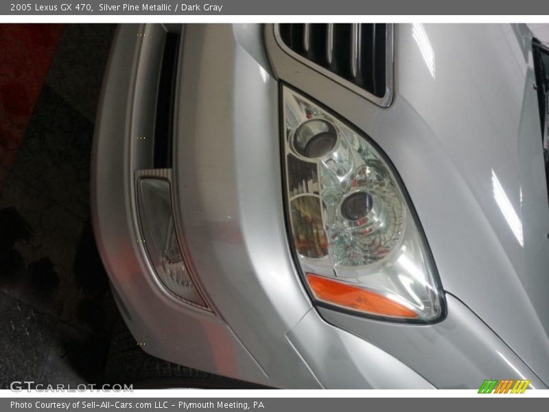 Silver Pine Metallic / Dark Gray 2005 Lexus GX 470