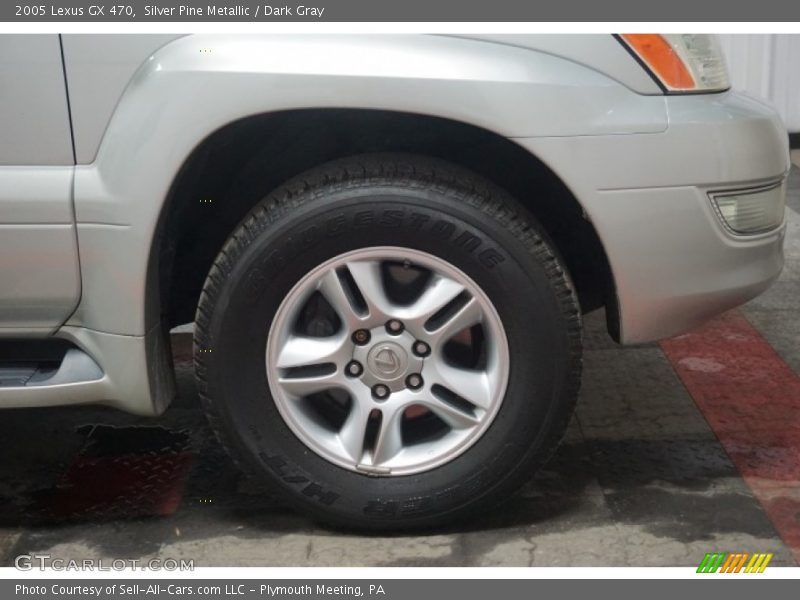 Silver Pine Metallic / Dark Gray 2005 Lexus GX 470