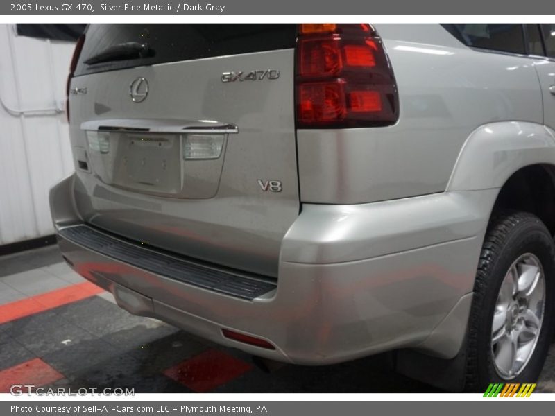 Silver Pine Metallic / Dark Gray 2005 Lexus GX 470