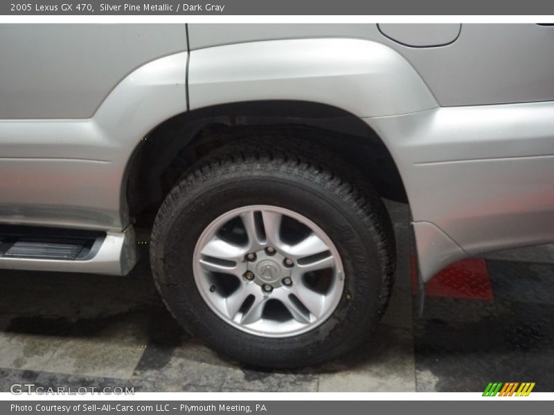 Silver Pine Metallic / Dark Gray 2005 Lexus GX 470
