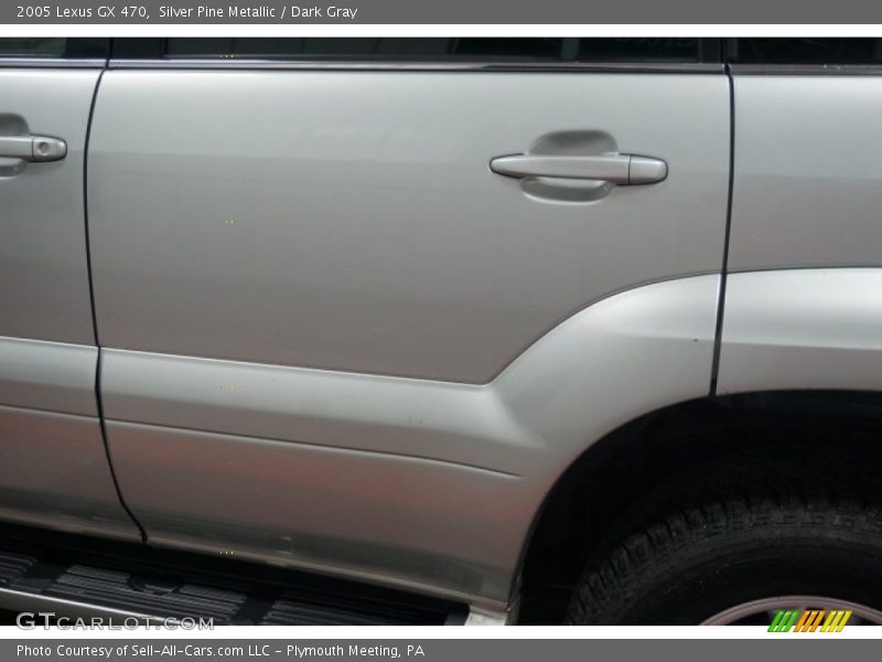 Silver Pine Metallic / Dark Gray 2005 Lexus GX 470