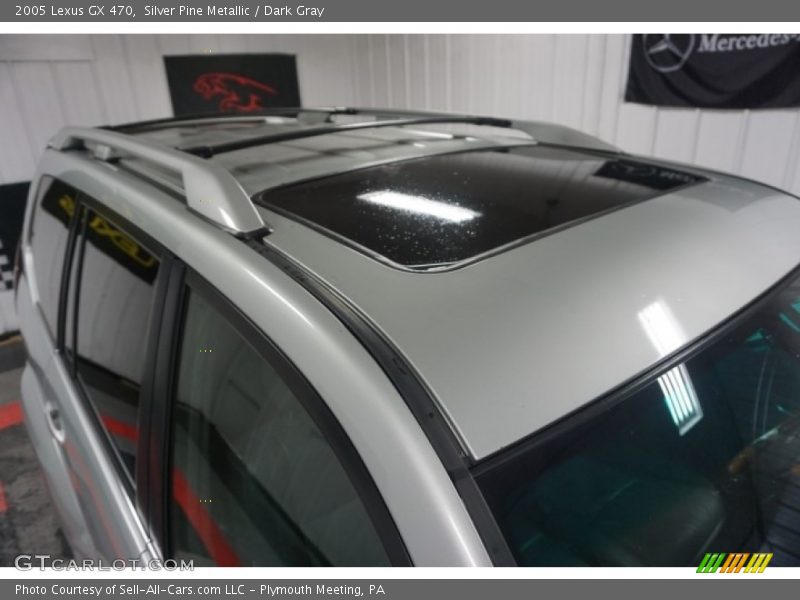 Silver Pine Metallic / Dark Gray 2005 Lexus GX 470