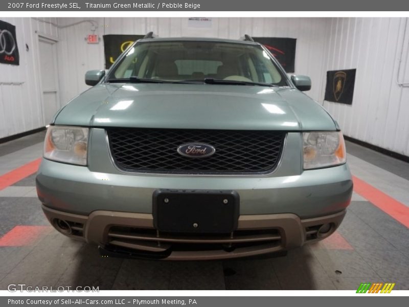 Titanium Green Metallic / Pebble Beige 2007 Ford Freestyle SEL