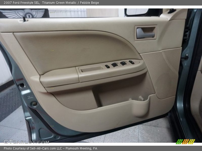 Titanium Green Metallic / Pebble Beige 2007 Ford Freestyle SEL
