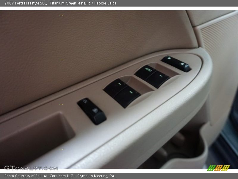 Titanium Green Metallic / Pebble Beige 2007 Ford Freestyle SEL