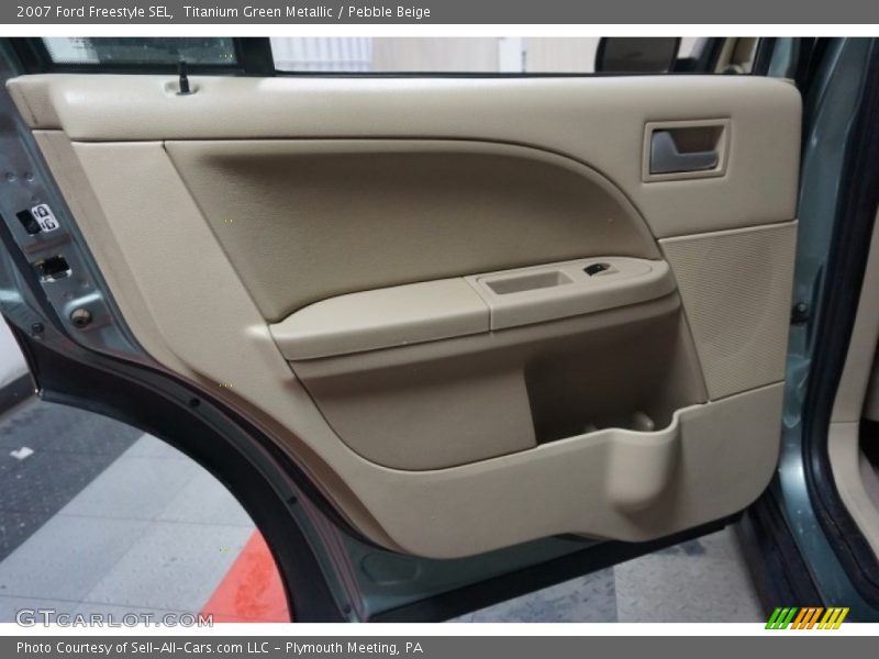 Titanium Green Metallic / Pebble Beige 2007 Ford Freestyle SEL